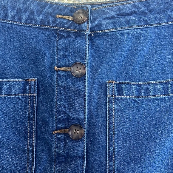 Free People Women’s Dark Don't Get Me Wrong Denim Skirt Size 29 - Picture 9 of 17